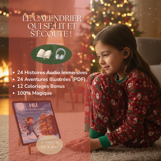 "Milo et le calendrier magique" - Un Calendrier de l'avent immersif à écouter ou à lire.