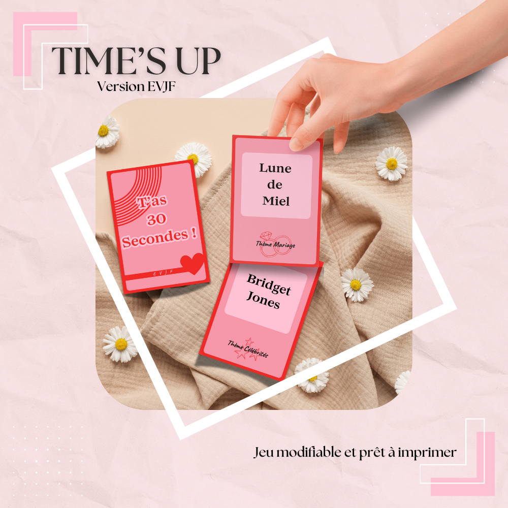 Le Time's up version EVJF Fun et déjanté !